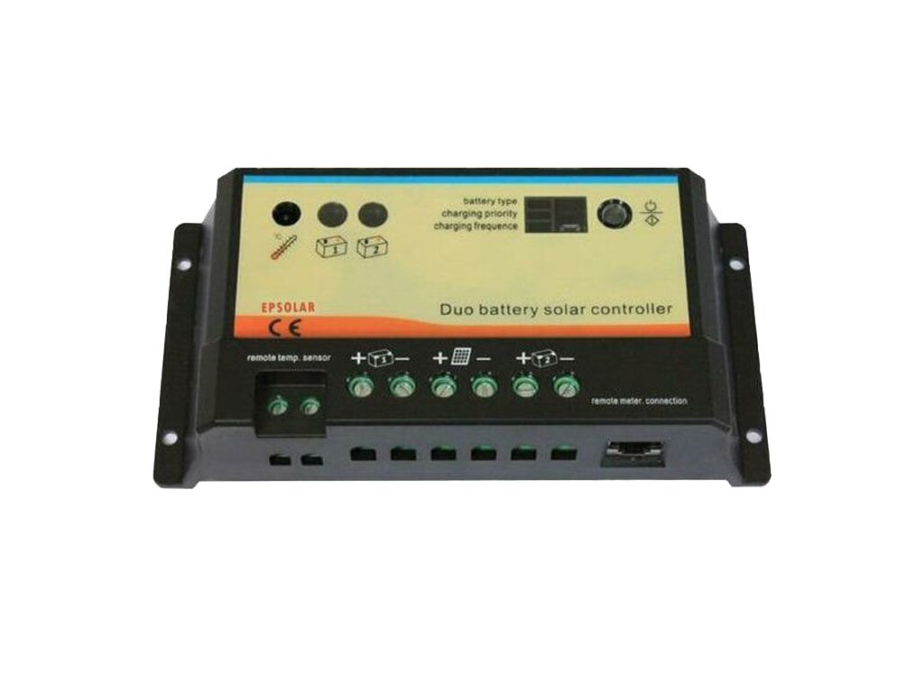 Solar Laderegler MPPT 10A automatische Erkennung 12V 24V Controller